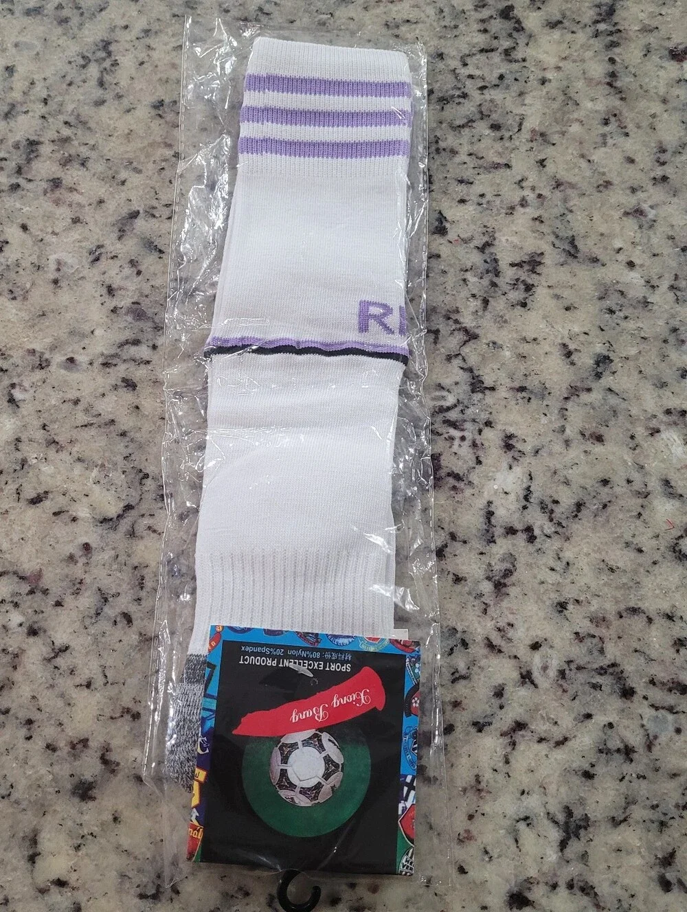 Real Madrid Soccer Sock Youth One Size